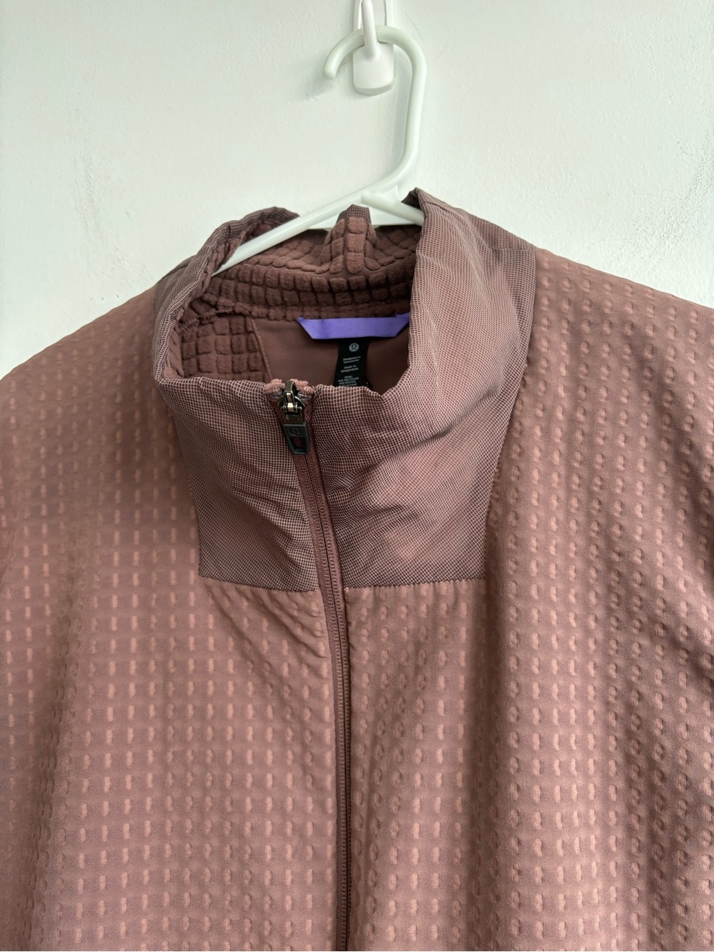 Lululemon Water-Repellent Fleece Hiking Vest in Dark Oxide Sz XL - Picture 11 of 12